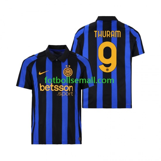 Matchtröjor Inter Milan Marcus Thuram 9 2026-2027 Kortärmad till Herr (1:a ställ)