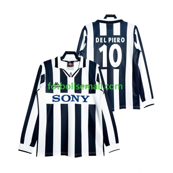 Matchtröjor Juventus DEL PIERO 10 Retro 1997 Långärmad till Herr (1:a ställ)