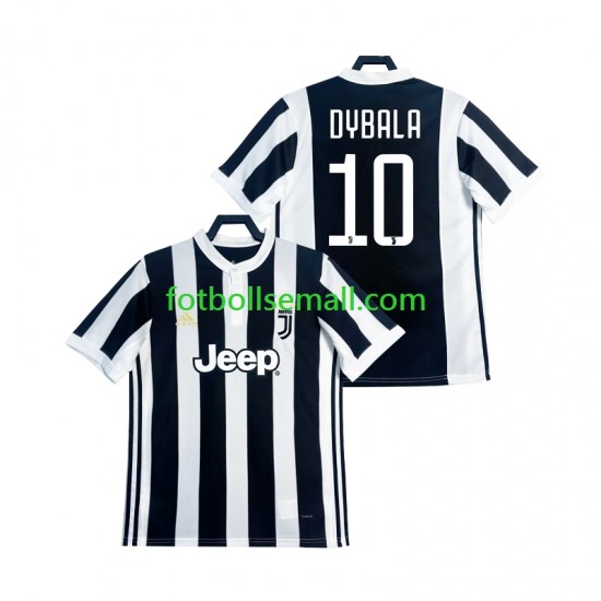 Matchtröjor Juventus DYBALA 21 Retro 2017 2018 Kortärmad till Herr (1:a ställ)