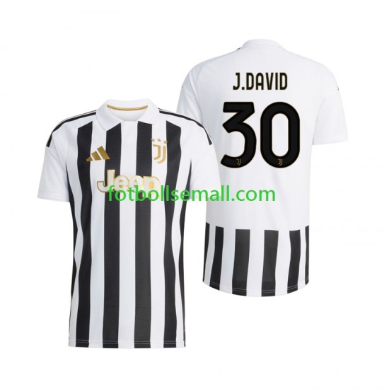 Matchtröjor Juventus Jonathan David 30 2026-2027 Kortärmad till Herr (1:a ställ)