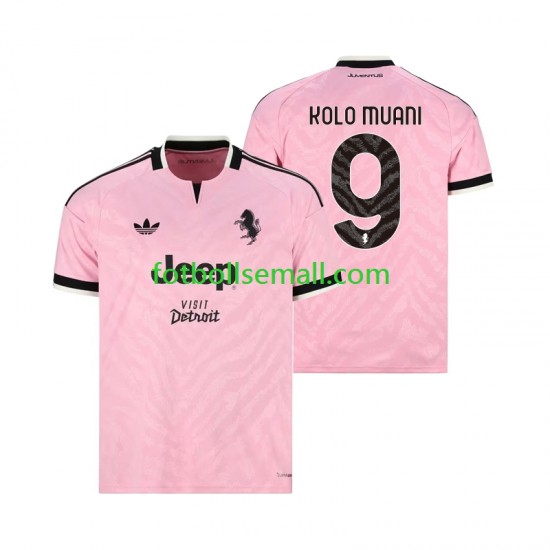 Matchtröjor Juventus Randal Kolo Muani 9 2026-2027 Kortärmad till Herr (2:a ställ)