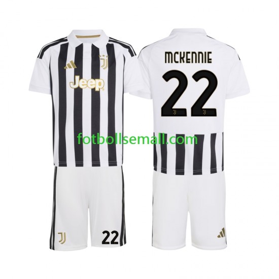 Matchtröjor Juventus Weston McKennie 22 2026-2027 Kortärmad till Barn (1:a ställ)