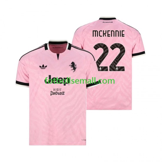 Matchtröjor Juventus Weston McKennie 22 2026-2027 Kortärmad till Herr (2:a ställ)