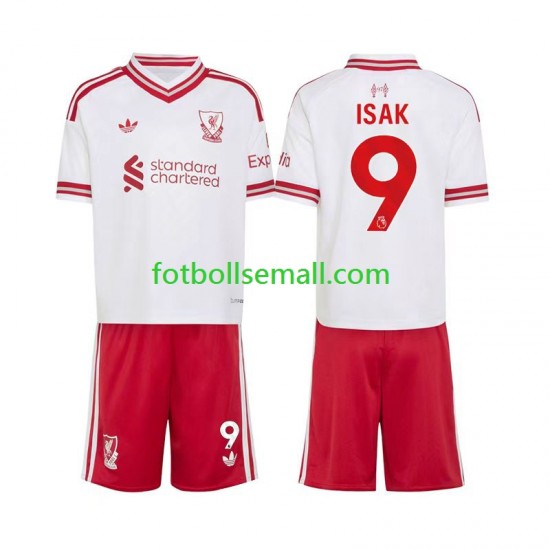 Matchtröjor Liverpool Alexander Isak 9 2026-2027 Kortärmad till Barn (2:a ställ)