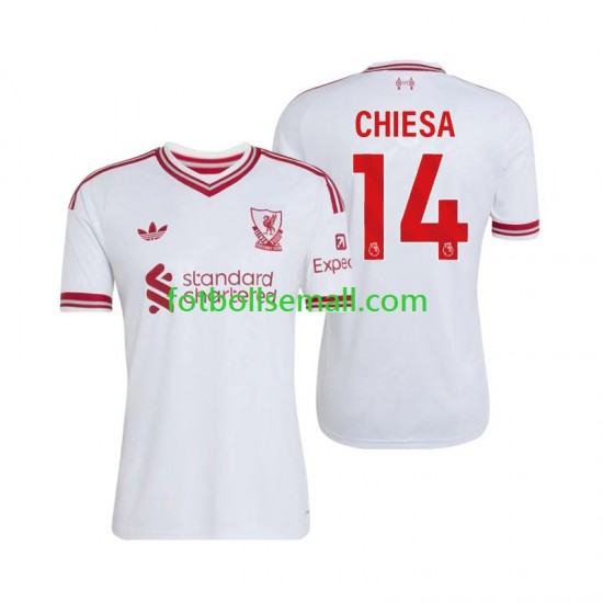 Matchtröjor Liverpool Federico Chiesa 14 2026-2027 Kortärmad till Herr (2:a ställ)