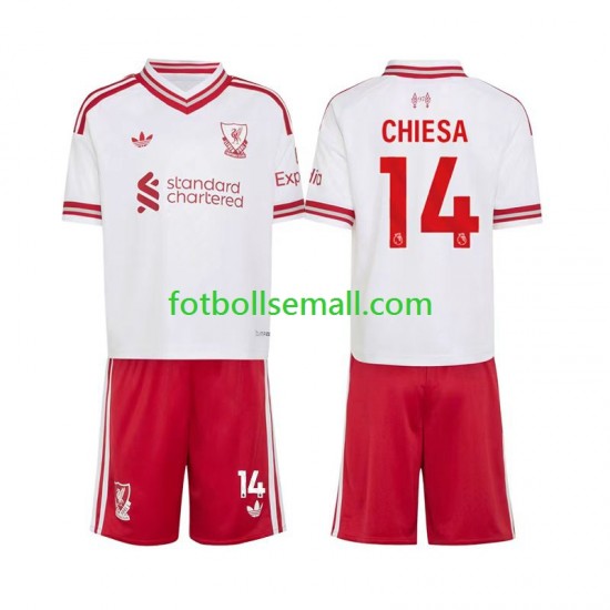 Matchtröjor Liverpool Federico Chiesa 14 2026-2027 Kortärmad till Barn (2:a ställ)