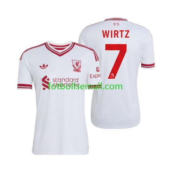 Matchtröjor Liverpool Florian Wirtz 7 2026-2027 Kortärmad till Herr (2:a ställ)