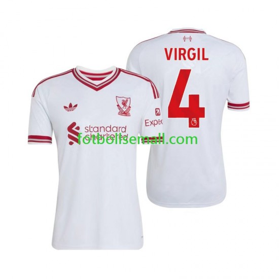 Matchtröjor Liverpool Virgil van Dijk 4 2026-2027 Kortärmad till Herr (2:a ställ)