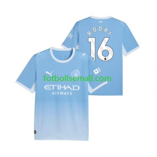 Matchtröjor Manchester City Rodri 16 2026-2027 Kortärmad till Herr (1:a ställ)