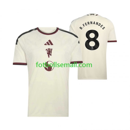 Matchtröjor Manchester United Bruno Fernandes 8 2026-2027 Kortärmad till Herr (3:e ställ)