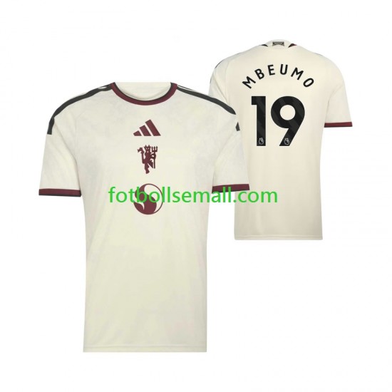 Matchtröjor Manchester United Bryan Mbeumo 19 2026-2027 Kortärmad till Herr (3:e ställ)