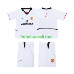 Manchester United Football Shirt 2002 2003 Kortärmad till Barn (2:a ställ)