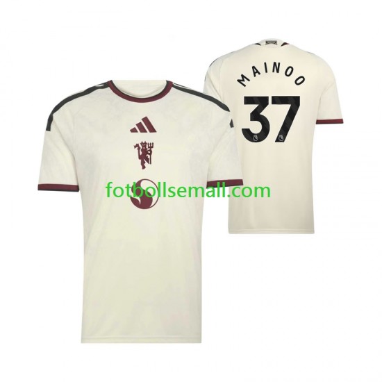 Matchtröjor Manchester United Kobbie Mainoo 37 2026-2027 Kortärmad till Herr (3:e ställ)