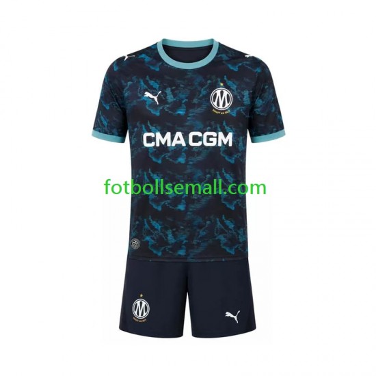 Matchtröjor Olympique de Marseille 2026-2027 Kortärmad till Barn (2:a ställ)