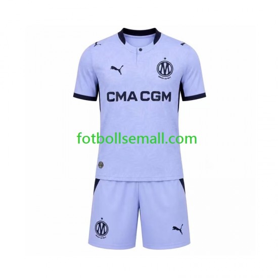 Matchtröjor Olympique de Marseille 2026-2027 Kortärmad till Barn (3:e ställ)