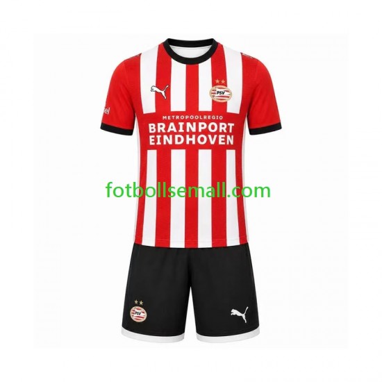 Matchtröjor PSV Eindhoven 2026-2027 Kortärmad till Barn (1:a ställ)