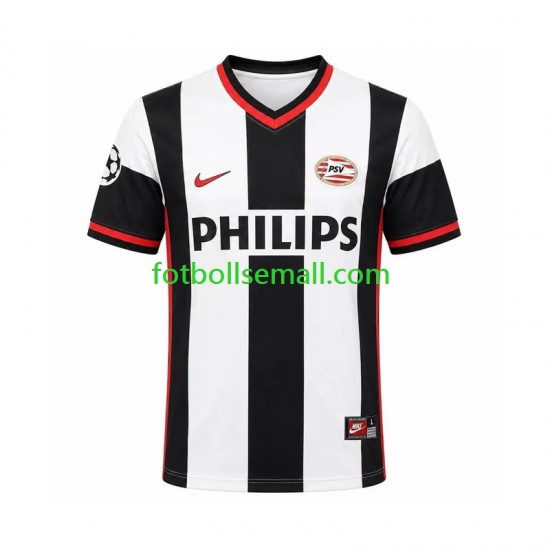 Matchtröjor PSV Eindhoven Retro 1998 Kortärmad till Herr (2:a ställ)