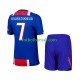 Matchtröjor Paris Saint-Germain Khvicha Kvaratskhelia 7 2026-2027 Kortärmad till Barn (1:a ställ)