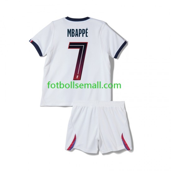 Matchtröjor Paris Saint-Germain Kylian Mbappe 7 2026-2027 Kortärmad till Barn (2:a ställ)