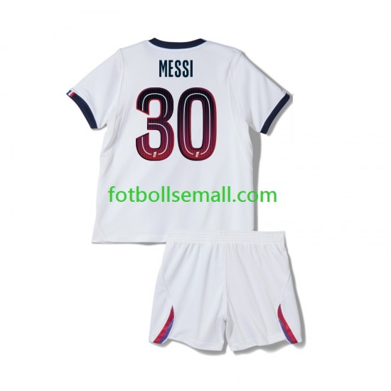 Matchtröjor Paris Saint-Germain Lionel Messi 30 2026-2027 Kortärmad till Barn (2:a ställ)