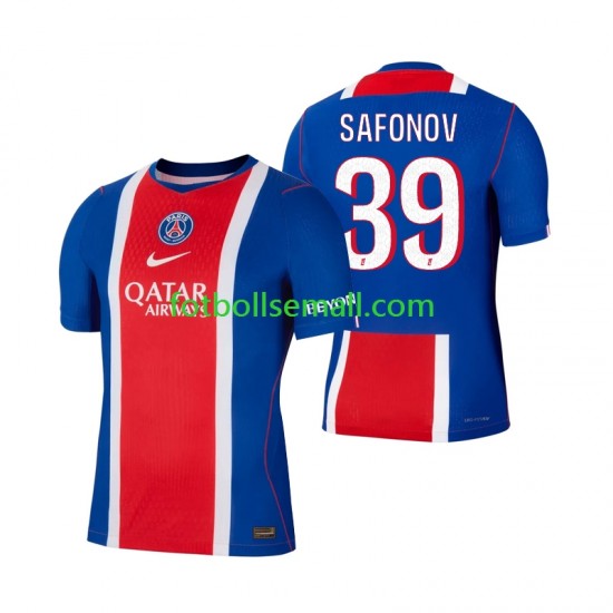 Matchtröjor Paris Saint-Germain Matvey Safonov 39 2026-2027 Kortärmad till Herr (1:a ställ)