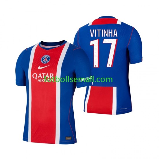Matchtröjor Paris Saint-Germain Vitinha 17 2026-2027 Kortärmad till Herr (1:a ställ)