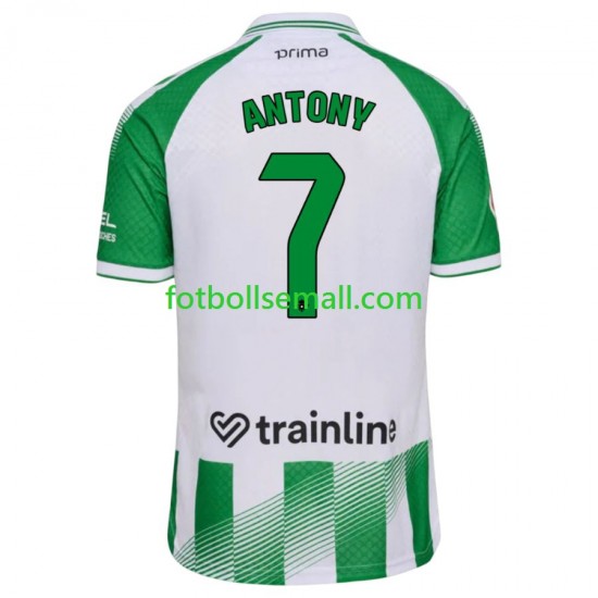 Matchtröjor Real Betis Antony 7 2026-2027 Kortärmad till Herr (1:a ställ)