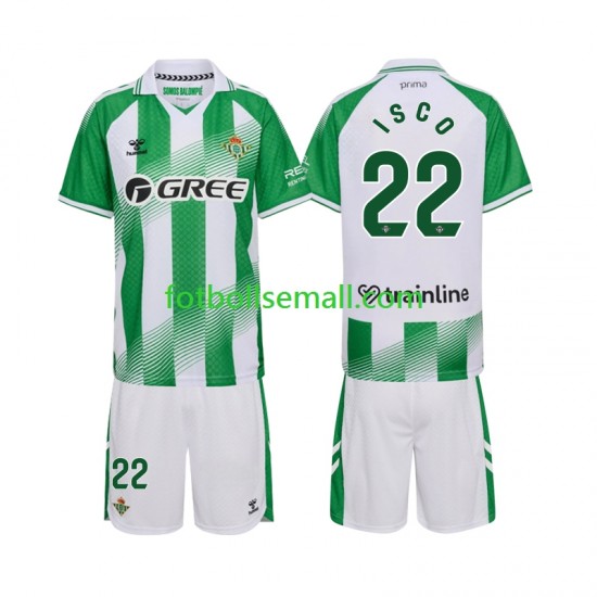 Matchtröjor Real Betis Isco 22 2026-2027 Kortärmad till Barn (1:a ställ)