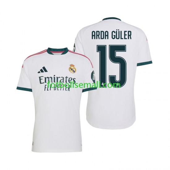 Matchtröjor Real Madrid Arda Guler 15 2026-2027 Kortärmad till Herr (1:a ställ)