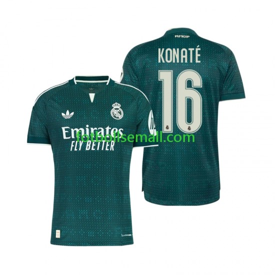 Matchtröjor Real Madrid Ibrahima Konate 16 2026-2027 Kortärmad till Herr (2:a ställ)