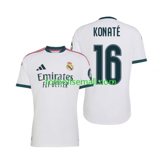Matchtröjor Real Madrid Ibrahima Konate 16 2026-2027 Kortärmad till Herr (1:a ställ)