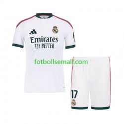 Matchtröjor Real Madrid Marc Cucurella 17 2026-2027 Kortärmad till Barn (1:a ställ)
