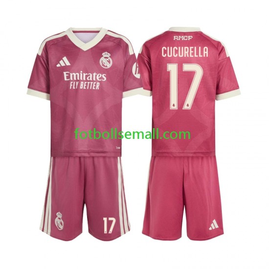 Matchtröjor Real Madrid Marc Cucurella 17 2026-2027 Kortärmad till Barn (3:e ställ)