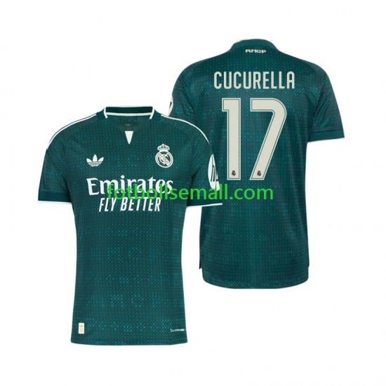Matchtröjor Real Madrid Marc Cucurella 17 2026-2027 Kortärmad till Herr (2:a ställ)