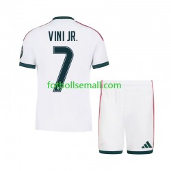 Matchtröjor Real Madrid Vinicius Junior 7 2026-2027 Kortärmad till Barn (1:a ställ)