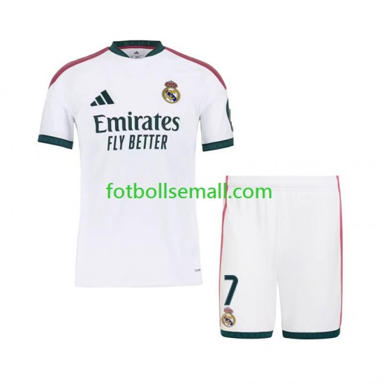 Matchtröjor Real Madrid Vinicius Junior 7 2026-2027 Kortärmad till Barn (1:a ställ)