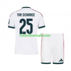 Matchtröjor Real Madrid Yan Diomande 25 2026-2027 Kortärmad till Barn (1:a ställ)