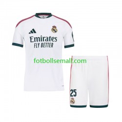 Matchtröjor Real Madrid Yan Diomande 25 2026-2027 Kortärmad till Barn (1:a ställ)