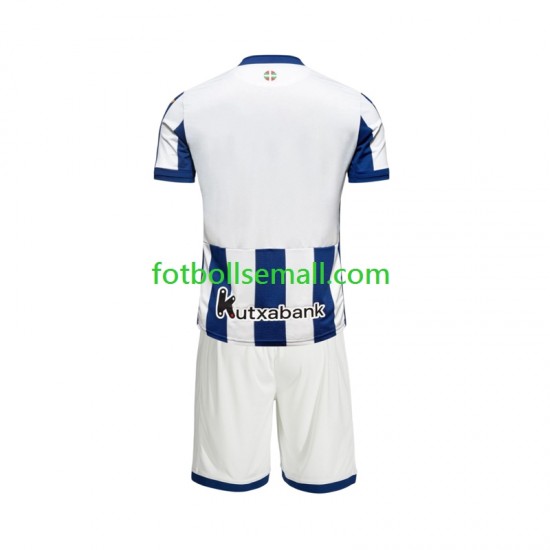 Matchtröjor Real Sociedad 2026-2027 Kortärmad till Barn (1:a ställ)