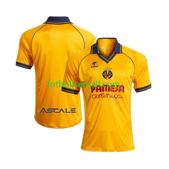Matchtröjor Villarreal CF Retro 2025-2026 Kortärmad till Herr (1:a ställ)
