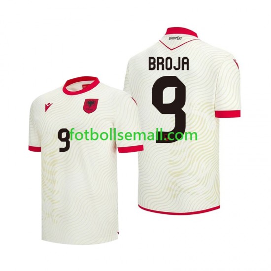  Matchtröjor Albanien Armando Broja 9 World Cup 2026 Kortärmad till Herr (2:a ställ)