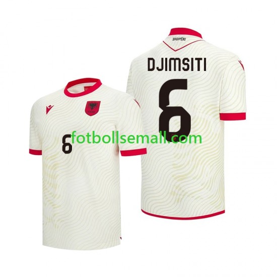 Matchtröjor Albanien Berat Djimsiti 6 World Cup 2026 Kortärmad till Herr (2:a ställ)
