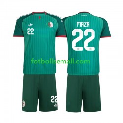 Matchtröjor Algeriet Ibrahim Maza 22 2026 Kortärmad till Barn (2:a ställ)