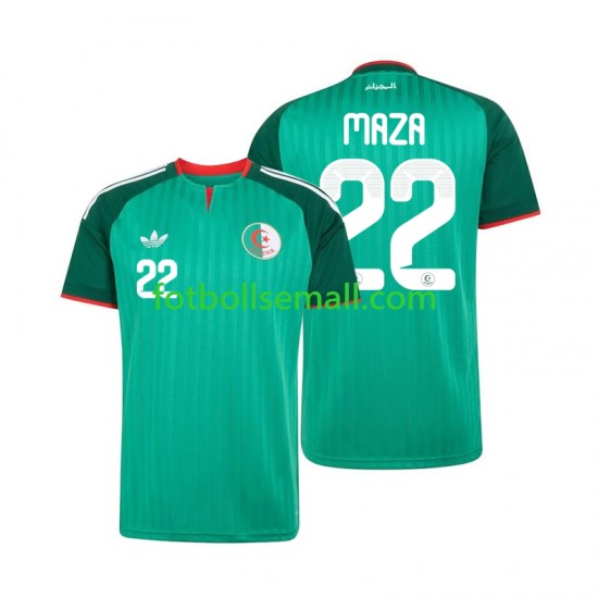 Matchtröjor Algeriet Ibrahim Maza 22 2026 Kortärmad till Herr (2:a ställ)