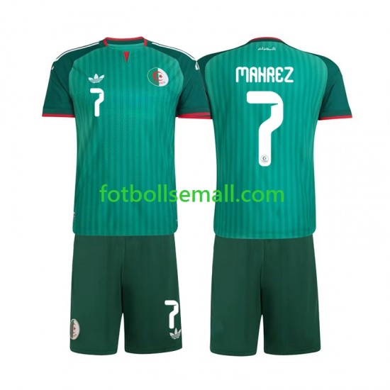Matchtröjor Algeriet Riyad Mahrez 7 2026 Kortärmad till Barn (2:a ställ)