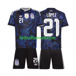 Matchtröjor Argentina Jose Manuel Lopez 21 World Cup 2026 Kortärmad till Barn (2:a ställ) Matchtröjor Argentina Jose Manuel Lopez 21 World Cup 2026 Kortärmad till Barn (2:a ställ)