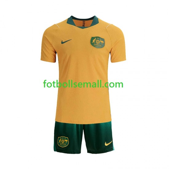 Matchtröjor Australien World Cup 2026 Kortärmad till Barn (1:a ställ)