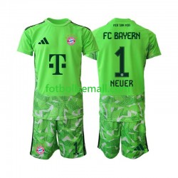 Matchtröjor FC Bayern München Målvaktströja Manuel Neuer 1 2026-2027 Kortärmad till Barn (1:a ställ)
