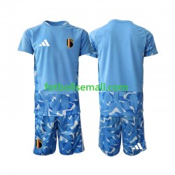 Matchtröjor Belgien Målvaktströja World Cup 2026 Kortärmad till Barn (1:a ställ)