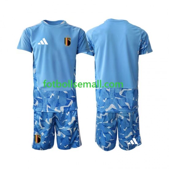 Matchtröjor Belgien Målvaktströja World Cup 2026 Kortärmad till Barn (1:a ställ)